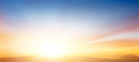 Blurred beautiful nature jesus light sky background
