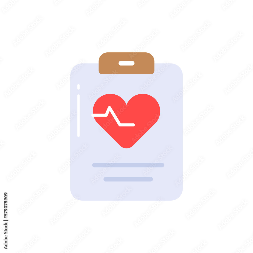 Modern and trendy vector of fitness report, health report vector design Modern and trendy vector of fitness report, health report vector design