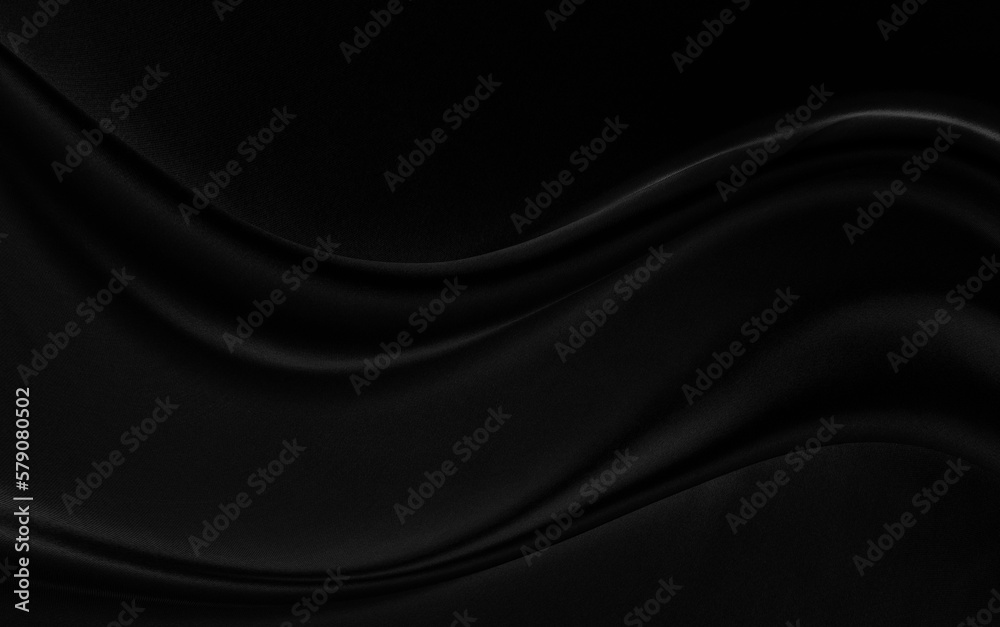 Black gray satin dark fabric texture luxurious shiny that is abstract silk cloth background with patterns soft waves blur beautiful. Black gray satin dark fabric texture luxurious shiny that is abstract silk cloth background with patterns soft waves blur beautiful.