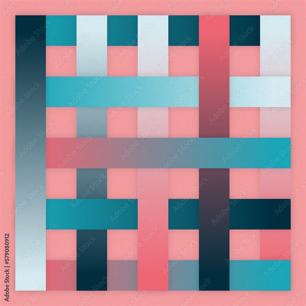 Fototapeta premium Geometric Abstract Pattern Background