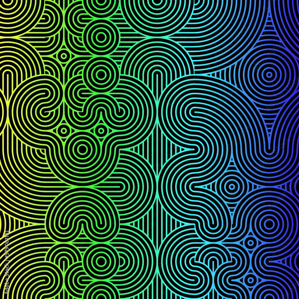 Obraz premium Geometric Abstract Pattern Background