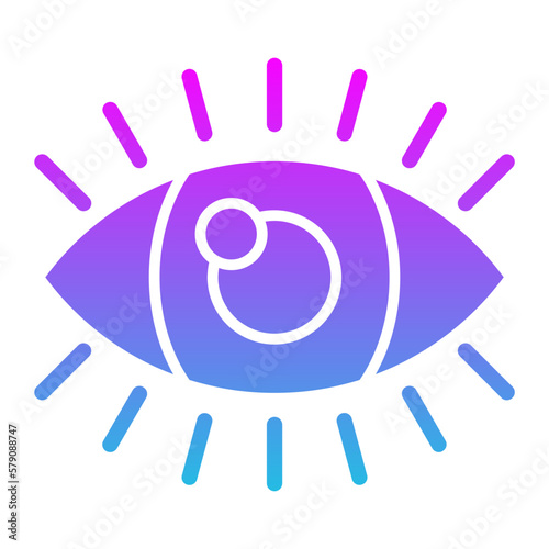 View Glyph Gradient Icon