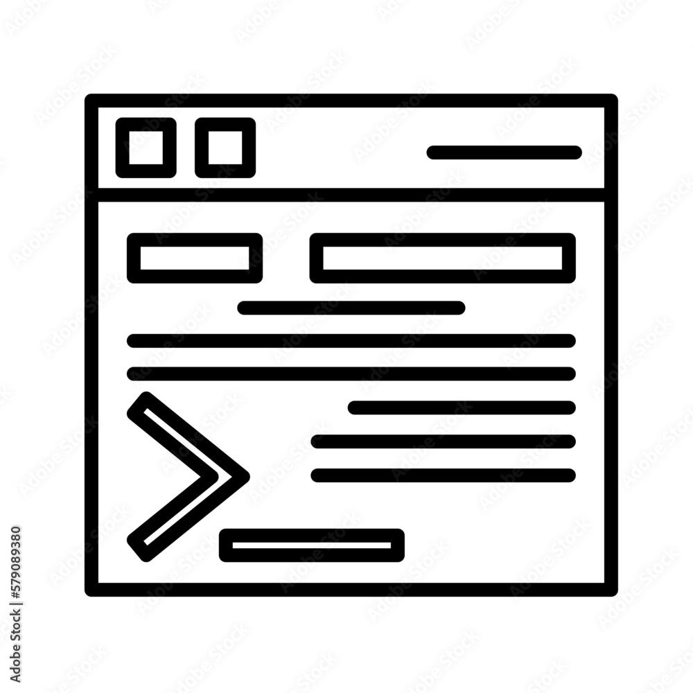 Command Line Icon Design