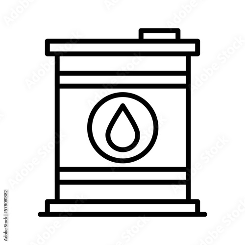 Oil Barrell Icon Design
