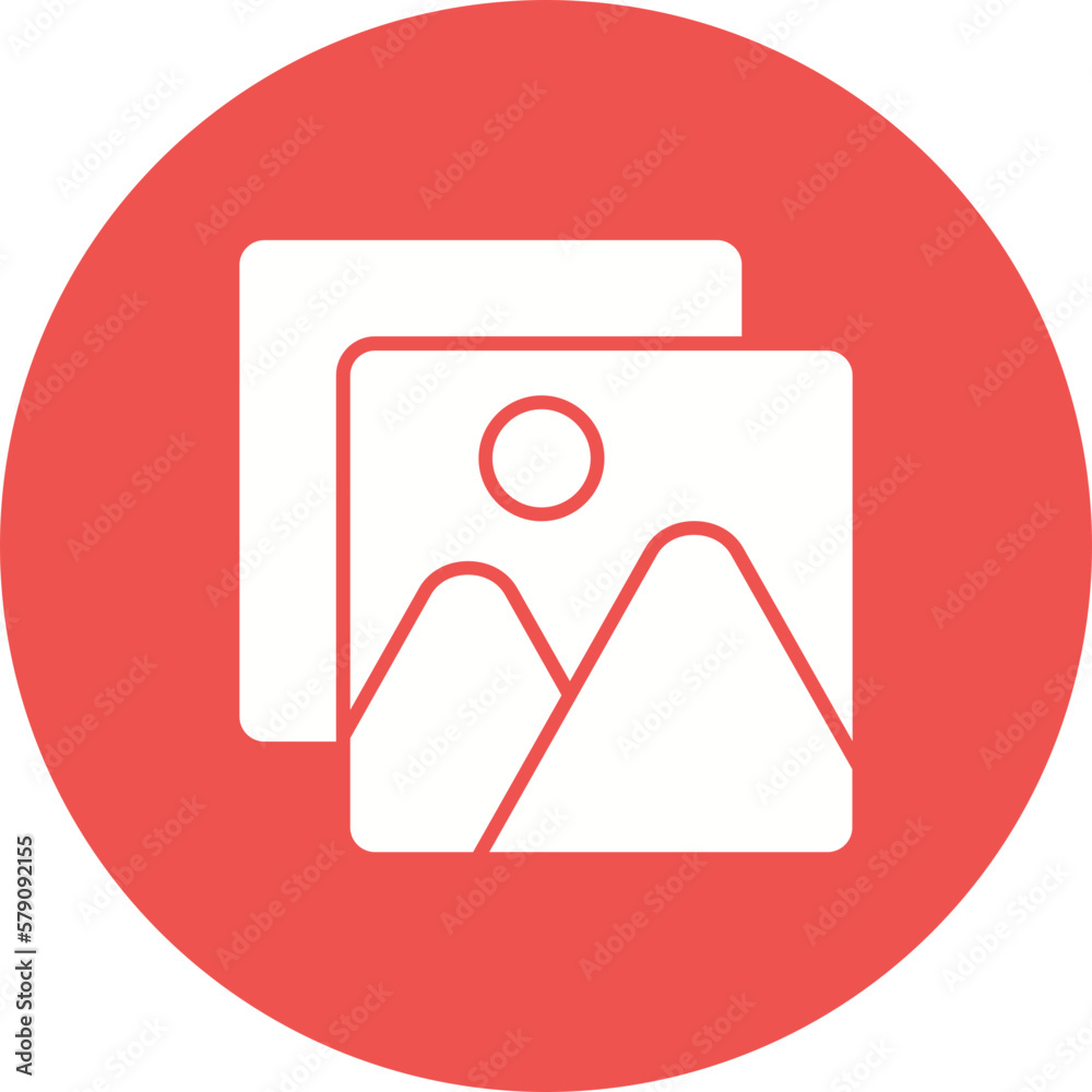 Photo Multicolor Circle Glyph Inverted Icon Photo Multicolor Circle Glyph Inverted Icon