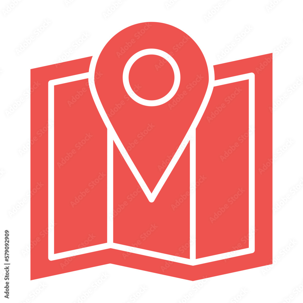 Navigation Multicolor Glyph Icon Navigation Multicolor Glyph Icon