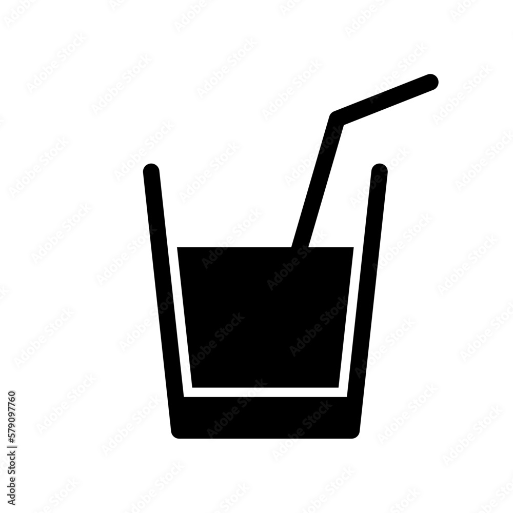 water glass icon, water glass vector logo illustration for graphic and web design water glass icon, water glass vector logo illustration for graphic and web design