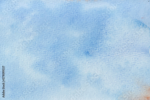 Abstract watercolor grunge vector banner background, blue color watercolor vector splash background, cloudy effect watercolor banner, modern watercolor splash template,	
