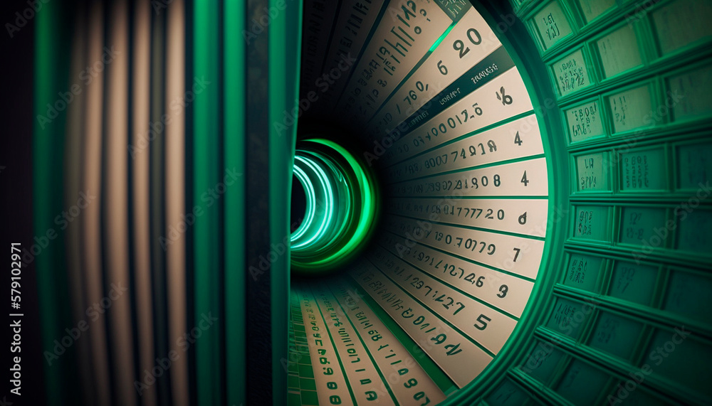 The Alien Calendar A 3D Display of Mysterious Symbols with a Vortex to