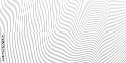 Abstract white background with grey wavy line texture. Minimal design for banner, presentation, flyer, brochure, website. Vector illustration