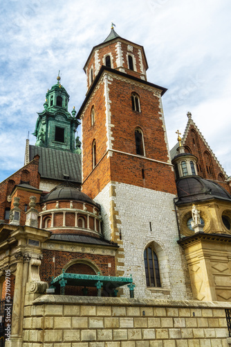 The Wawel Cathedral , formally titled the Royal Archcathedral Basilica of Saints Stanislaus and Wenceslaus.