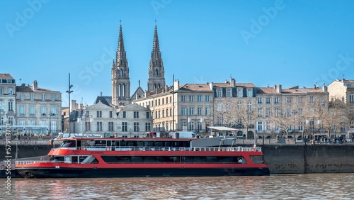 Quai des Chartrons, bordeaux, France 