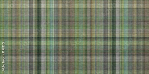 Tartan seamless border. Traditional gingham texture for natural trendy trim. 