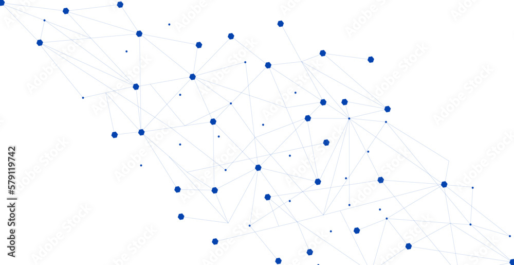Blue network. Abstract connection on white background. Network technology background with dots and lines for desktop. Ai system background. Abstract data concept. Line background, network technology Blue network. Abstract connection on white background. Network technology background with dots and lines for desktop. Ai system background. Abstract data concept. Line background, network technology