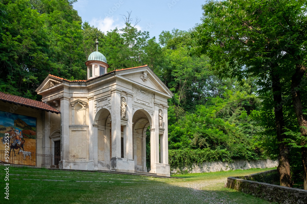 Little church near Varsese Italy