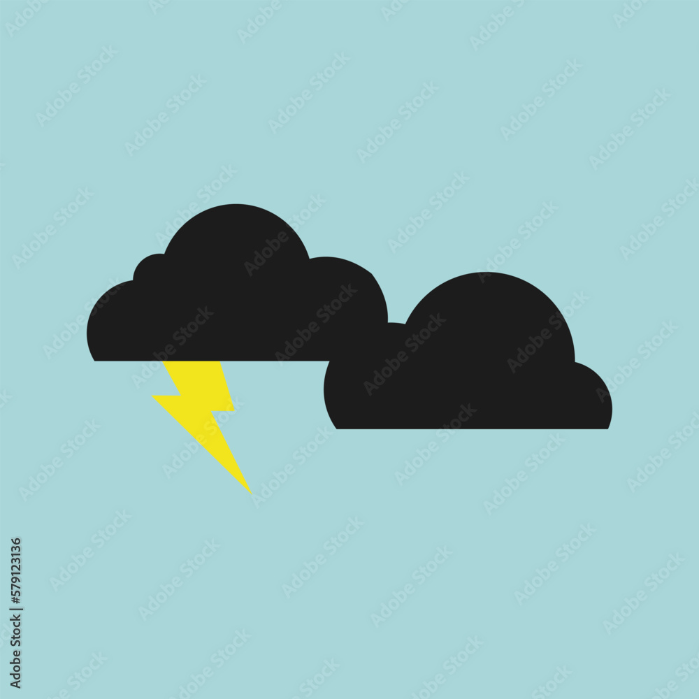 Weather icon. Weather forecast. Clouds Sky. Set. Vector illustration. Weather icon. Weather forecast. Clouds Sky. Set. Vector illustration.