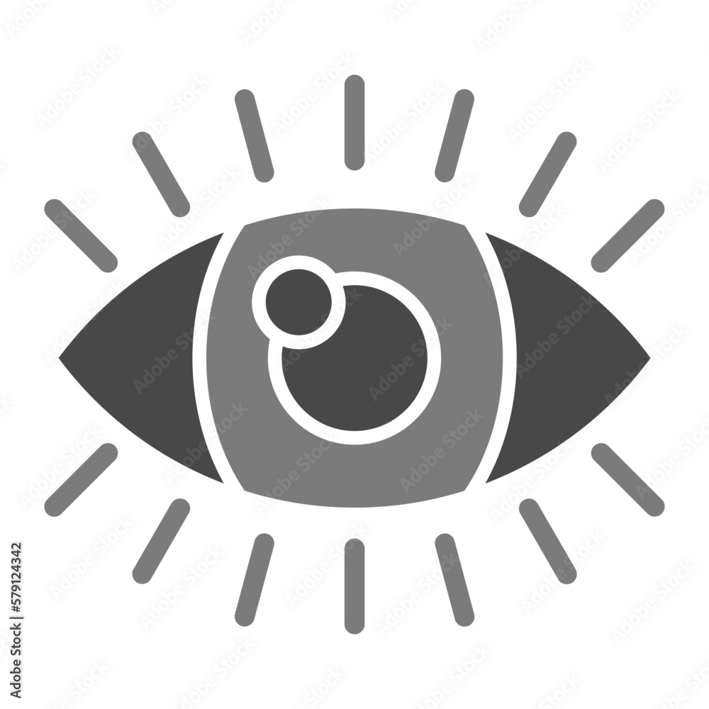 View Greyscale Glyph Icon