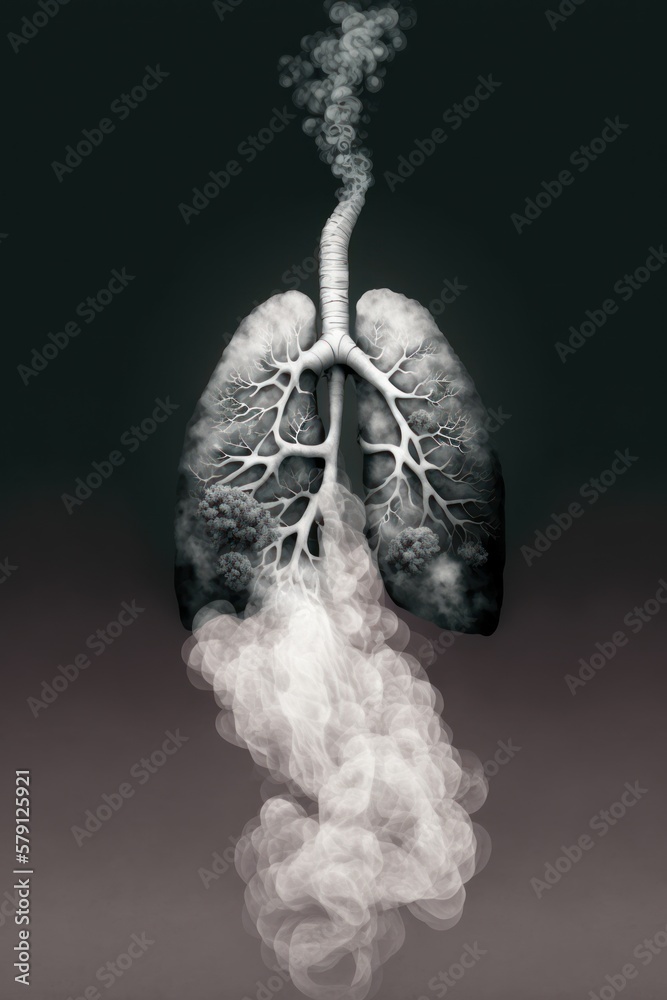 lung smoker sick, sick smoker lung, tobacco addiction, cancer smoking