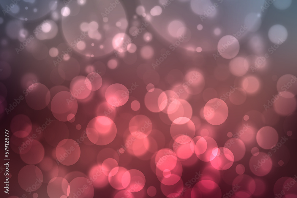 A festive abstract gradient orange pink red background texture with glitter defocused sparkle bokeh circles . Card concept for Happy New Year, party invitation, valentine or other holidays. A festive abstract gradient orange pink red background texture with glitter defocused sparkle bokeh circles . Card concept for Happy New Year, party invitation, valentine or other holidays.
