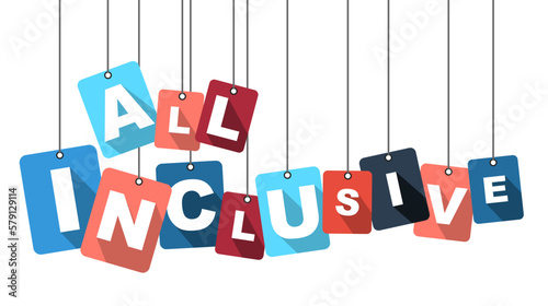 vector illustration background all inclusive