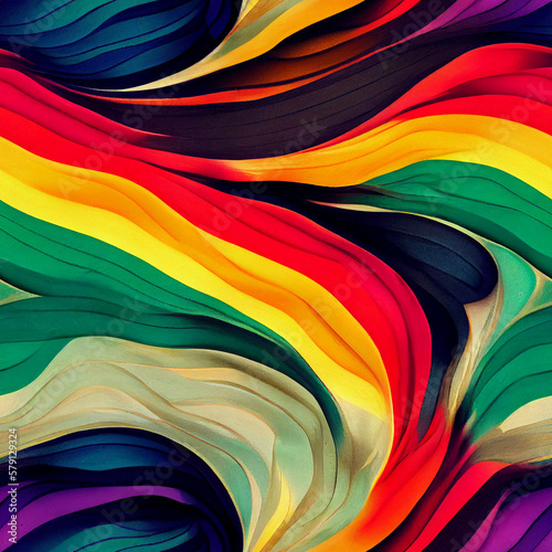 colorfull cebra stripes