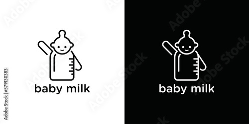 baby feeding bottle feeding bottle icon, baby symbol, feeding bottle icon