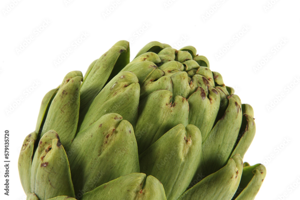 Obraz premium Artichoke on white background seamless