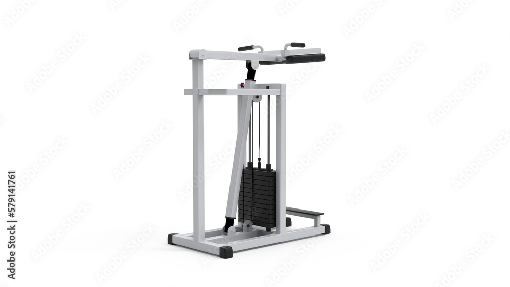 GYM equipment isolated on white background GYM equipment isolated on white background