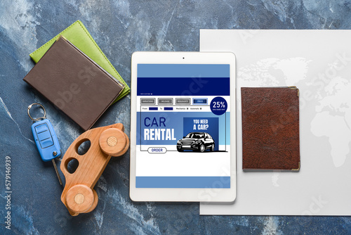 Tablet computer with open p...