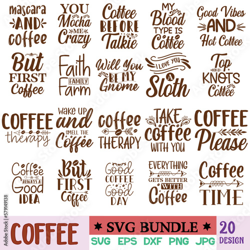 Coffee Svg Bundle