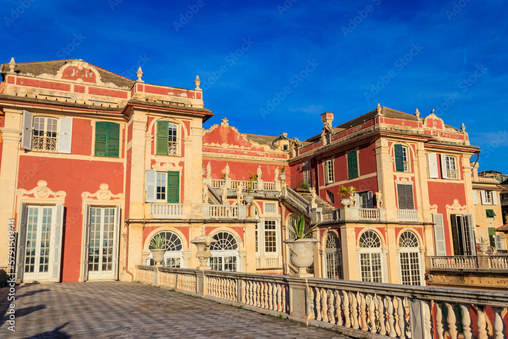 Royal Palace (Palazzo reale) of Genoa in Italy