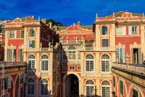 Royal Palace (Palazzo reale) of Genoa in Italy