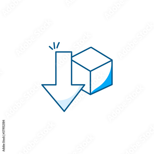 Low sugar vector line icon with a hand-drawn touch.