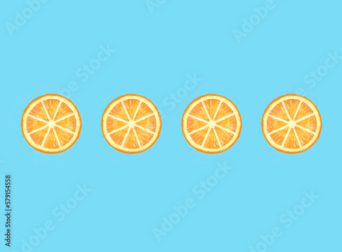 slices of orange