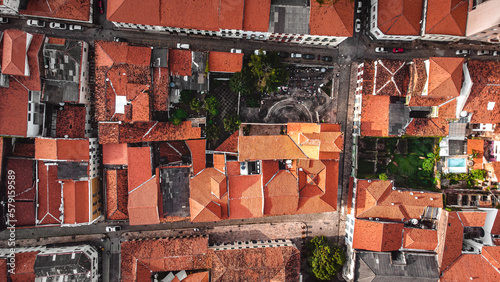 Centro Histórico São Luís Maranhão Patrimônio UNESCO Colonial Azulejos Fachadas Taipa Telhados Venezianas Abandonado Palácio Leões Sede Governo Estado Palácio La Ravardière Prefeitura Drone Aérea