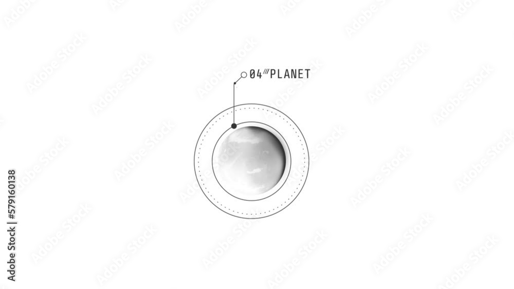 Looped animation of a planet in a circle HUD element. Looped animation of a planet in a circle HUD element.