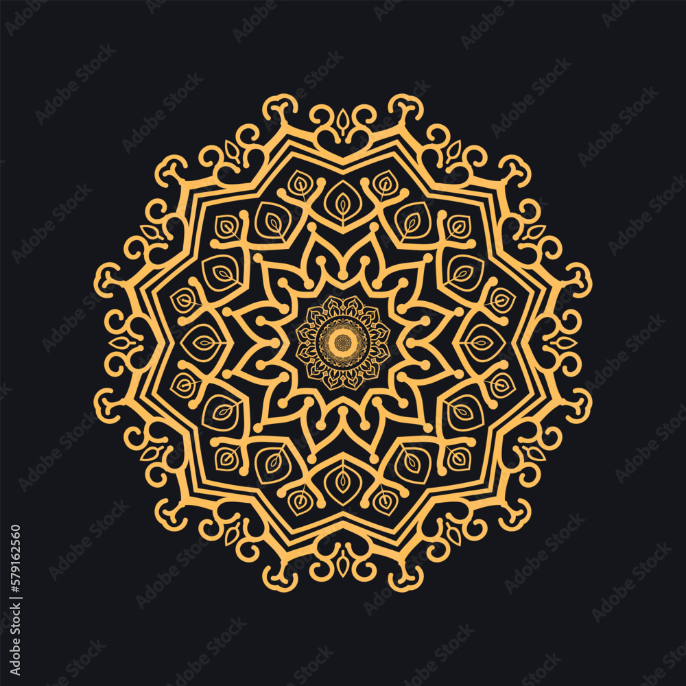 Naklejka premium Mandala design background Islamic background