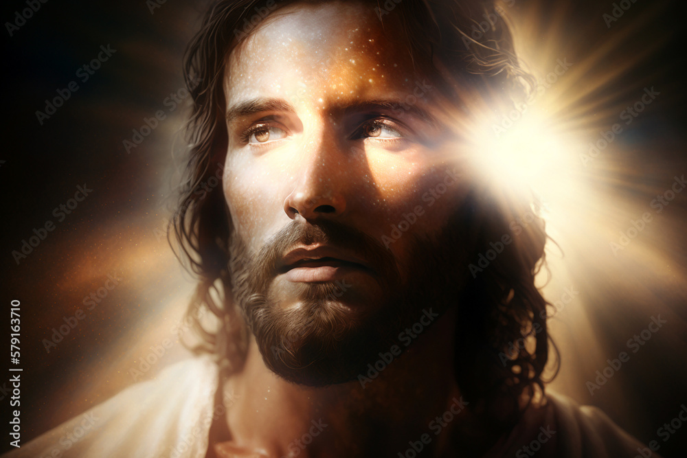 portrait of Jesus Christ resurrection
