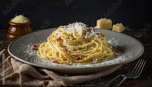 illustration of a spaghetti dish.