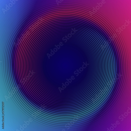 circle logo gradient shape colors
