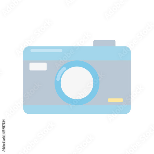 Summer season camera icon png icon with transparent background