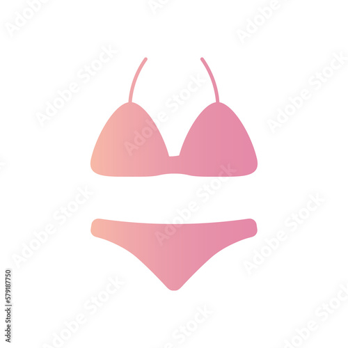 Summer season swimsuit icon png icon with transparent background
