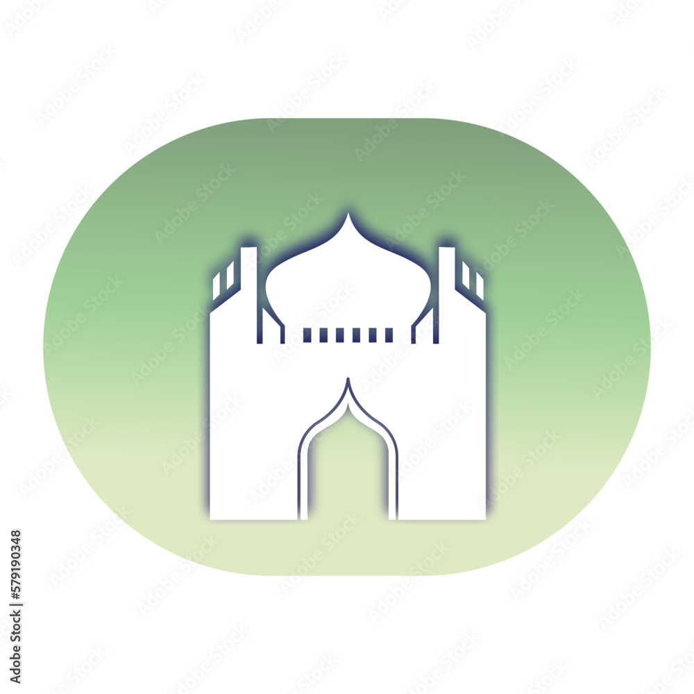 mosque template logo design illustration vector landscape mosque template logo design illustration vector landscape