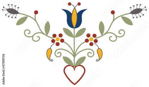 Kashubian Floral Design