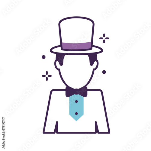 png image of magician icon with transparent background photo