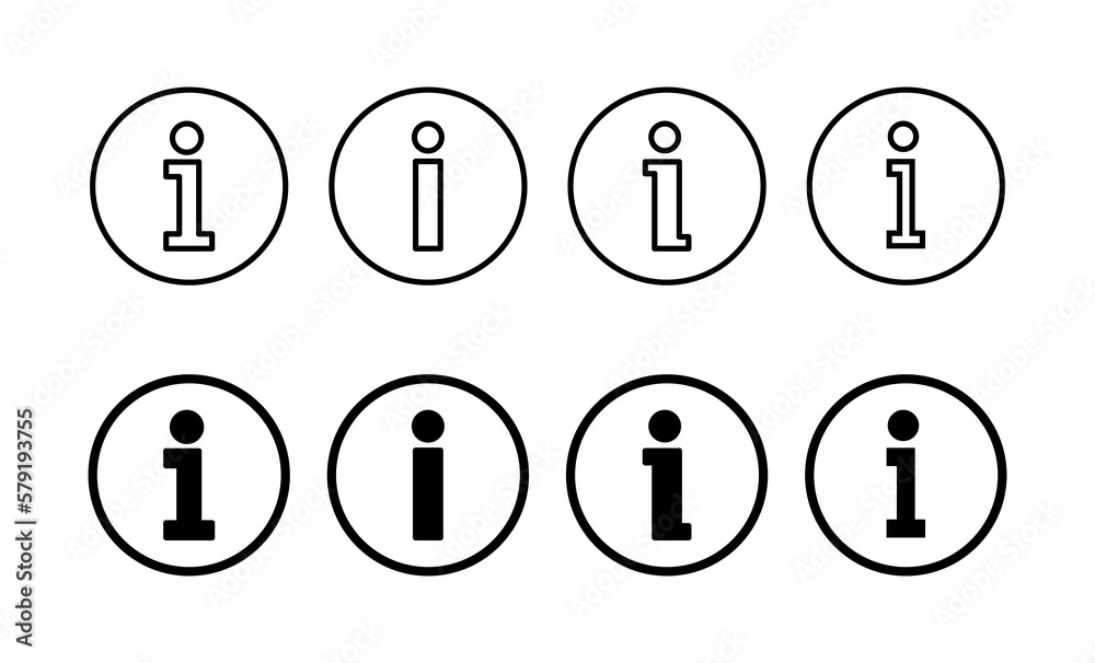 Information sign icon vector for web and mobile app. about us sign and symbol. question mark icon Information sign icon vector for web and mobile app. about us sign and symbol. question mark icon