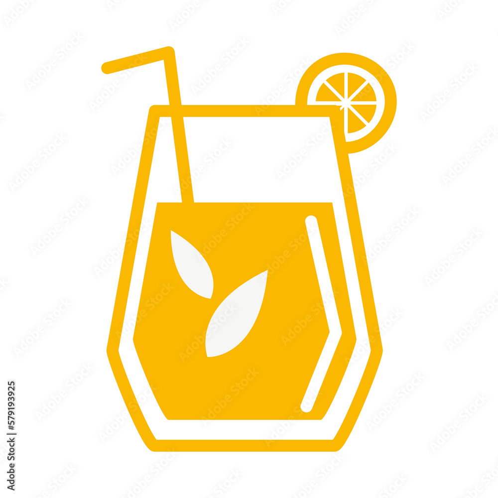 Fototapeta premium glass drink icon png image with transparent background