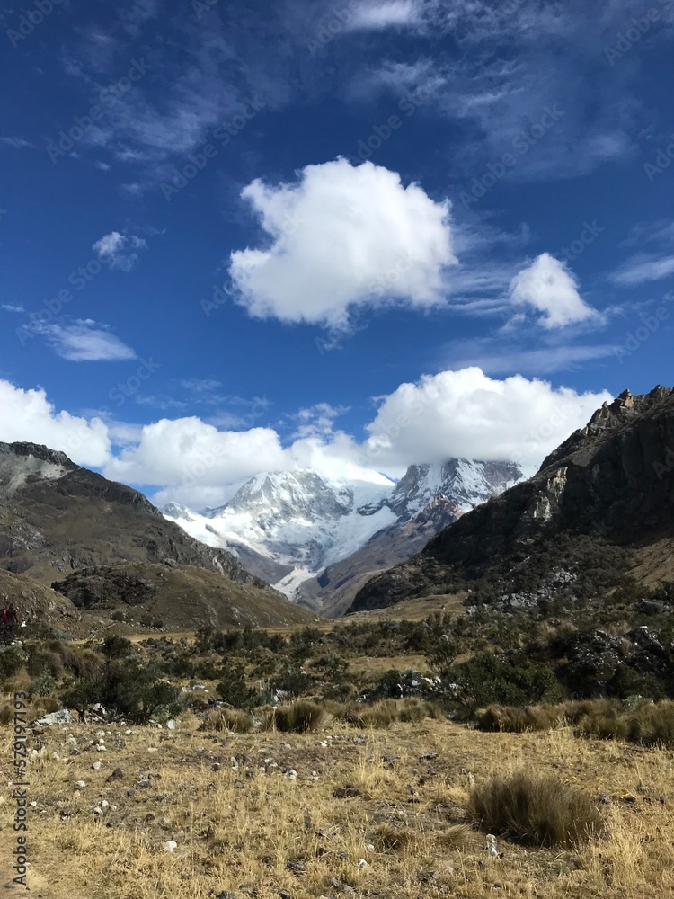 landscape with clouds