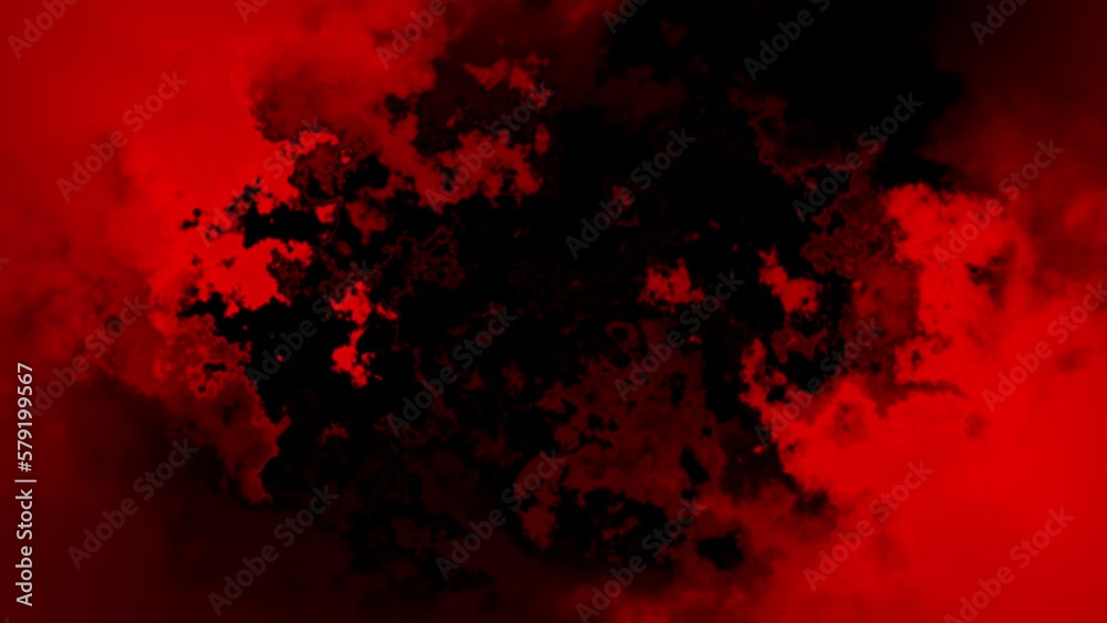 Red grunge texture abstract motion background. Seamless loop