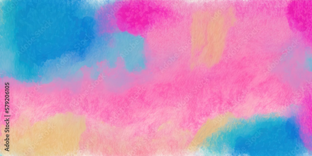 abstract colorful watercolor background with pastel colors texture, copy space, beautiful mix coloured wallpaper, generative ai, soft light mindful relaxing color theory, generative ai